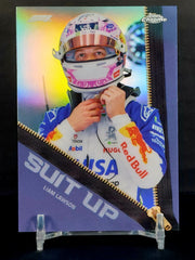 LIAM LAWSON #SU-11 - 2026 Topps Chrome F1, Suit Up