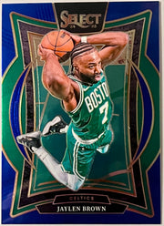 2024-25 Panini Select Jaylen Brown - Concourse #29 Blue