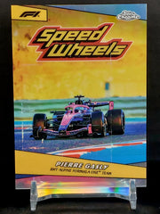 PIERRE GASLY #SW-19 - 2026 Topps Chrome F1, Speed Wheels