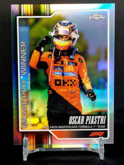 OSCAR PIASTRI #119 - 2026 Topps Chrome F1, Grand Prix Winner Refractor