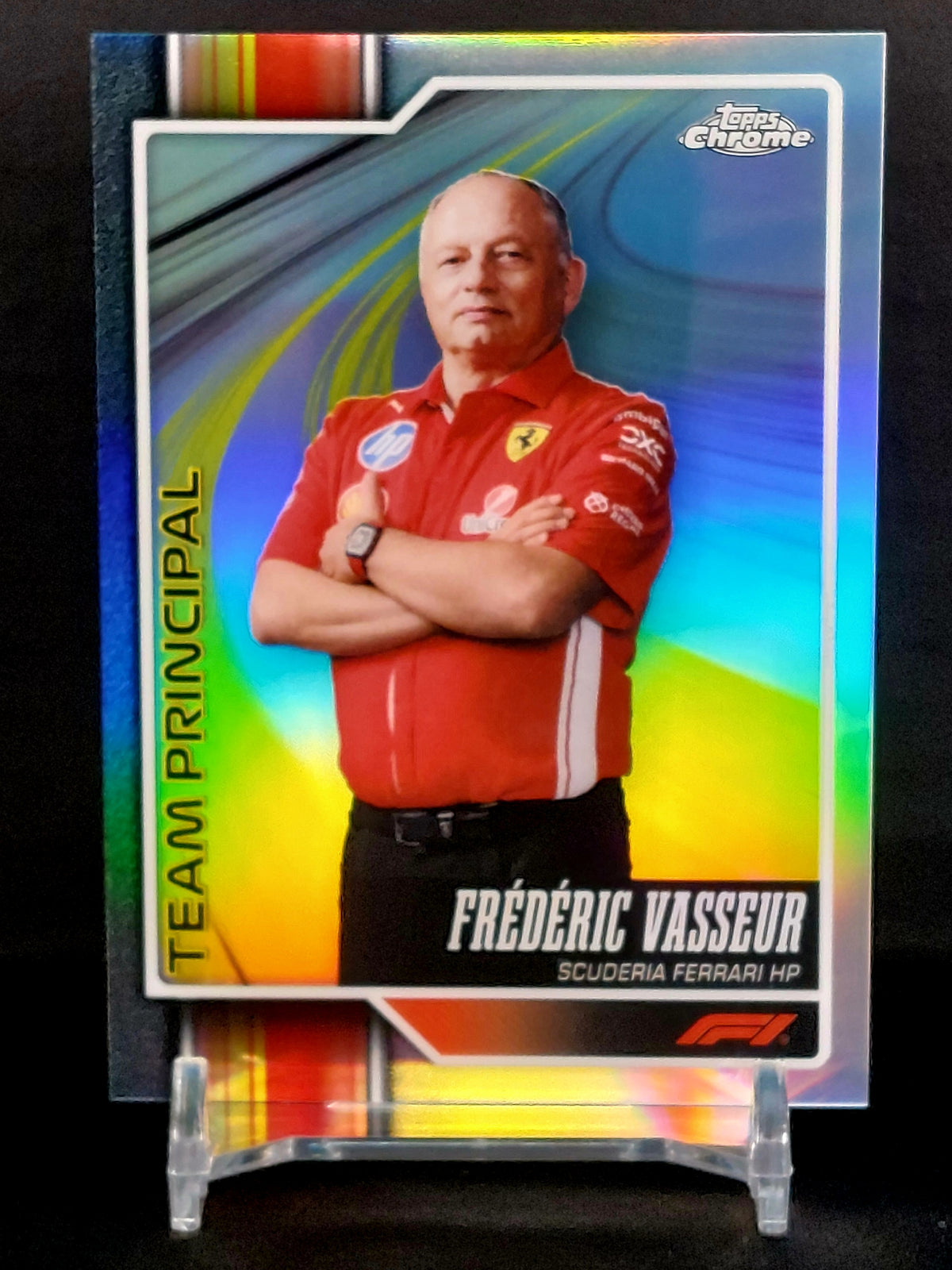 FRÉDÉRIC VASSEUR #193 - 2026 Topps Chrome F1, Team Principle Refractor