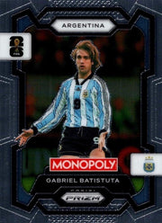 Panini Prizm Monopoly FIFA World Cup 2026 #4 Gabriel Batistuta Argentina Base