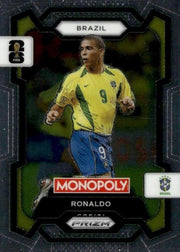 Panini Prizm Monopoly FIFA World Cup 2026 #18 Ronaldo Brazil Base