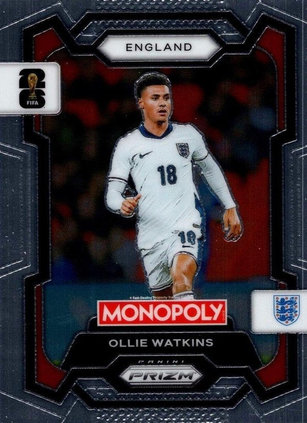 Panini Prizm Monopoly FIFA World Cup 2026 #25 Ollie Watkins England Base
