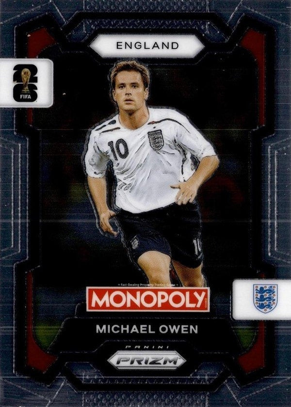 Panini Prizm Monopoly FIFA World Cup 2026 #26 Michael Owen England Base