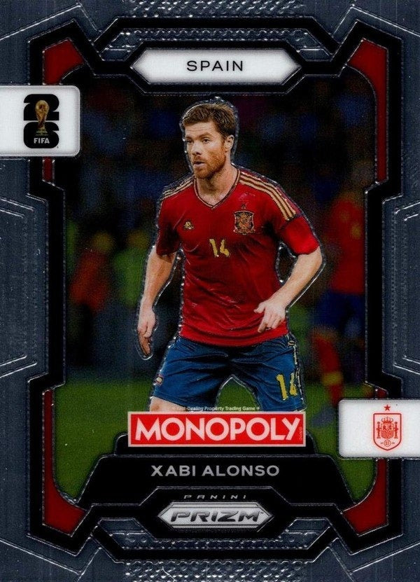Panini Prizm Monopoly FIFA World Cup 2026 #40 Xabi Alonso Spain Base