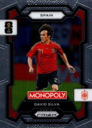 Panini Prizm Monopoly FIFA World Cup 2026 #42 David Silva Spain Base