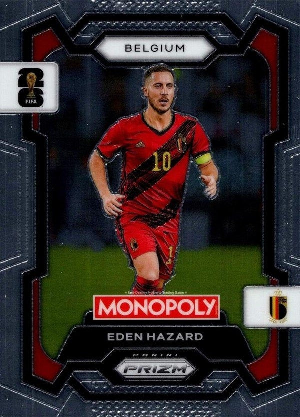 Panini Prizm Monopoly FIFA World Cup 2026 #66 Eden Hazard Belgium Base