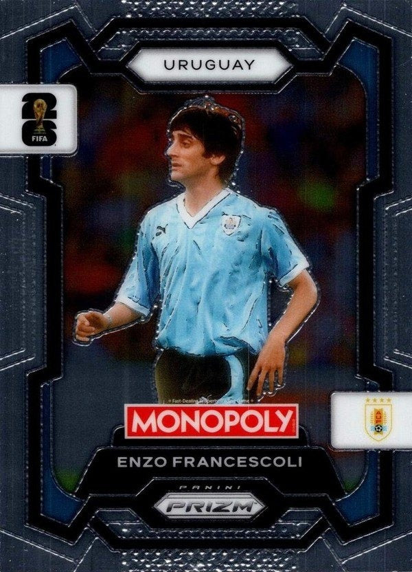 Panini Prizm Monopoly FIFA World Cup 2026 #69 Enzo Francescoli Uruguay Base