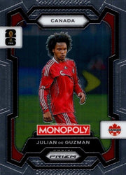 Panini Prizm Monopoly FIFA World Cup 2026 #77 Julian de Guzman Canada Base