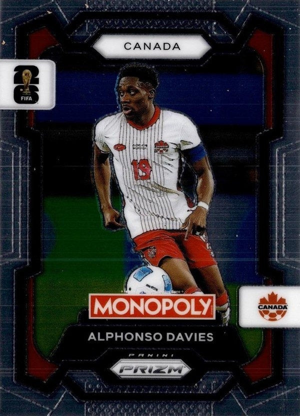 Panini Prizm Monopoly FIFA World Cup 2026 #78 Alphonso Davies Canada Base