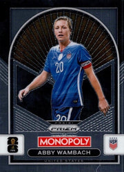 Panini Prizm Monopoly FIFA World Cup 2026 #92 Abby Wambach USA Base