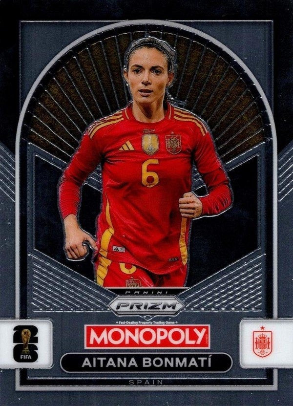 Panini Prizm Monopoly FIFA World Cup 2026 #99 Aitana Bonmatí Spain Base
