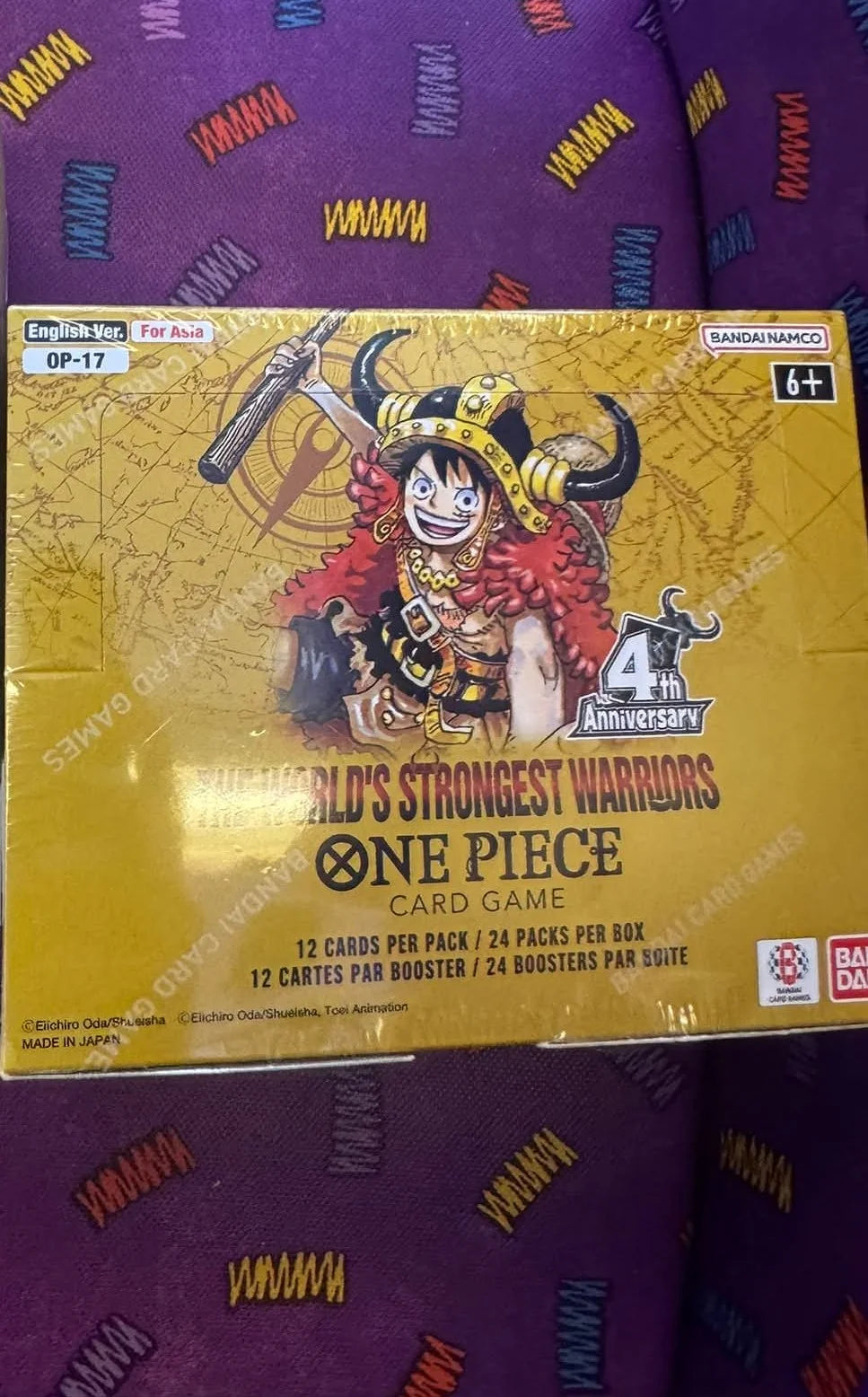 OP17 The World's Strongest Warriors Booster Box