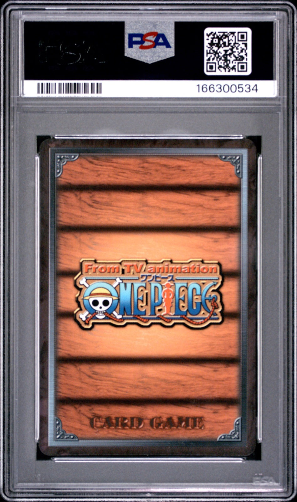 Roronoa Zoro - One Piece Card Game - Treasure Sheet 2 - 2004 - PSA 10