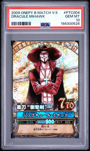 Dracula Mihawk - One Piece - OnePy B Match V.5 - PSA 10