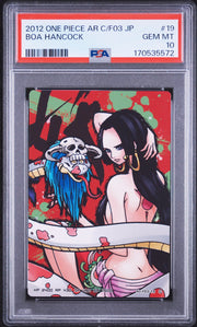 Boa Hancock - One Piece - AR Carddass - 2012 - PSA 10