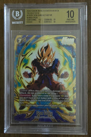 2026 Dragon Ball Super Card Game Fusion World FS12-07 Son Goku Alt Art SR - The Beat of Ki Bonus Pack BGS Pristine 10