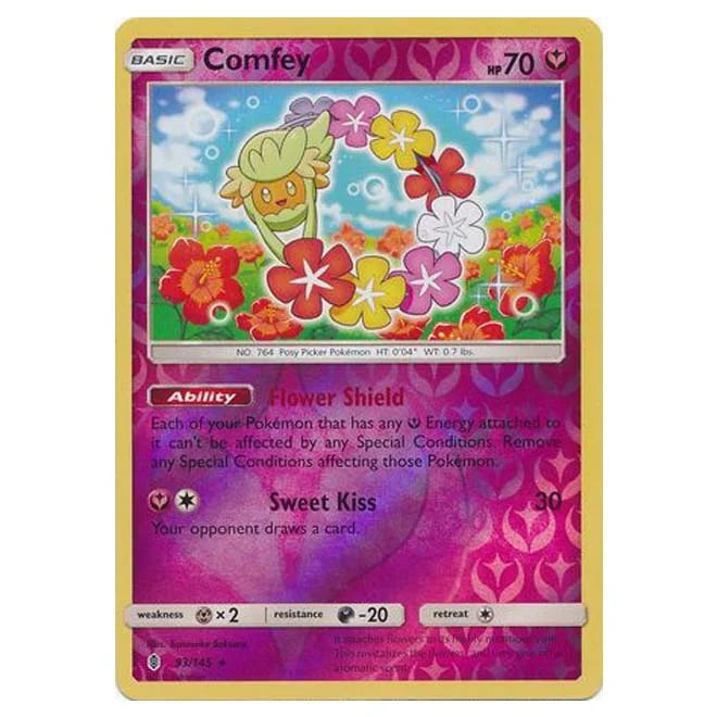 Comfey 93/145 · Reverse Holofoil (Guardians Rising) b y Sanosuke *