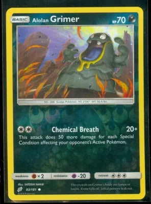 Alolan Grimer 83 · Reverse Holofoil (Team Up) by satoshi *