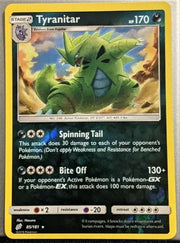 Tyranitar 85 · Reverse Holofoil (Team Up) by  Hasuna *