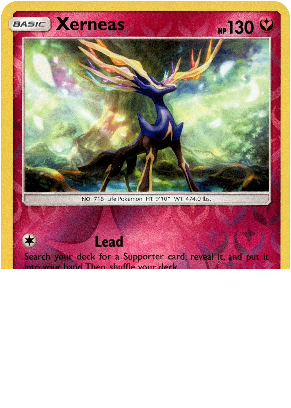 Xerneas 73/111 · Reverse Holofoil (Crimson Invasion) by  Sui