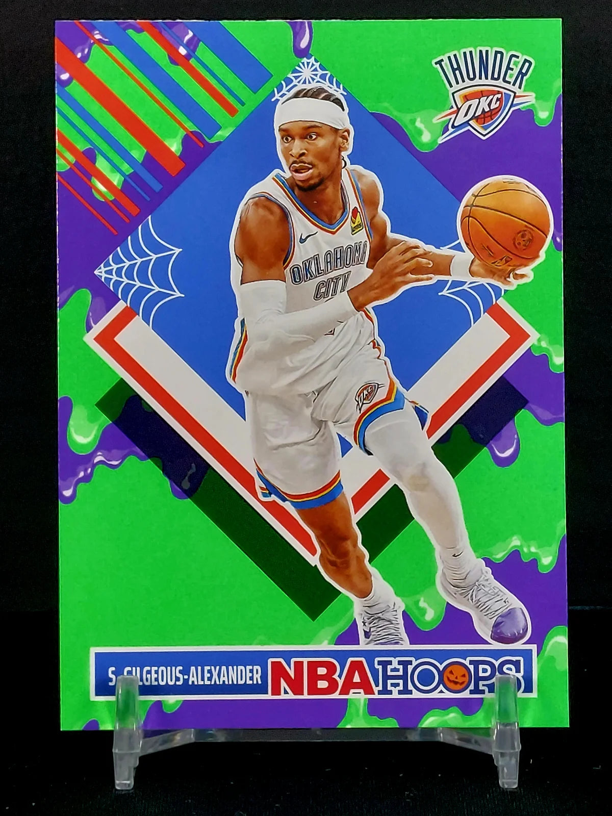11 CARD NBA SUPERSTAR BUNDLE - 2024-25 Panini Haunted Hoops, Spooky Green Slime Parallel