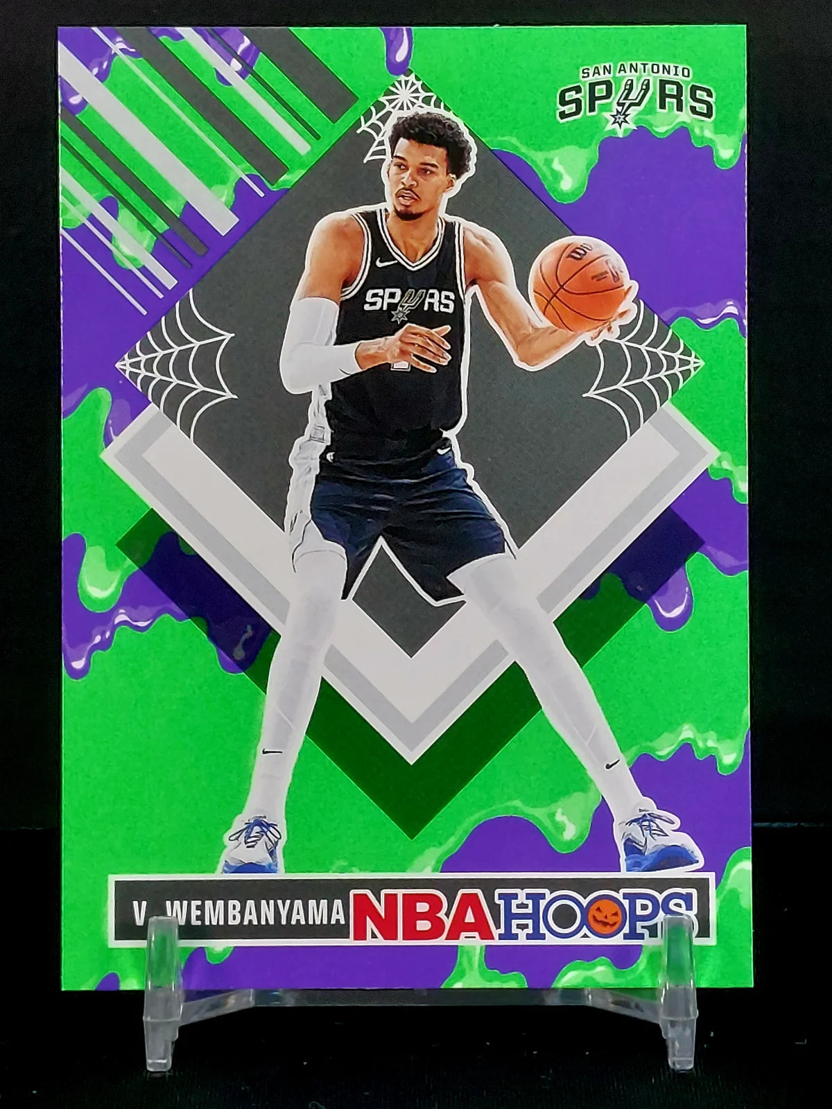 11 CARD NBA SUPERSTAR BUNDLE - 2024-25 Panini Haunted Hoops, Spooky Green Slime Parallel