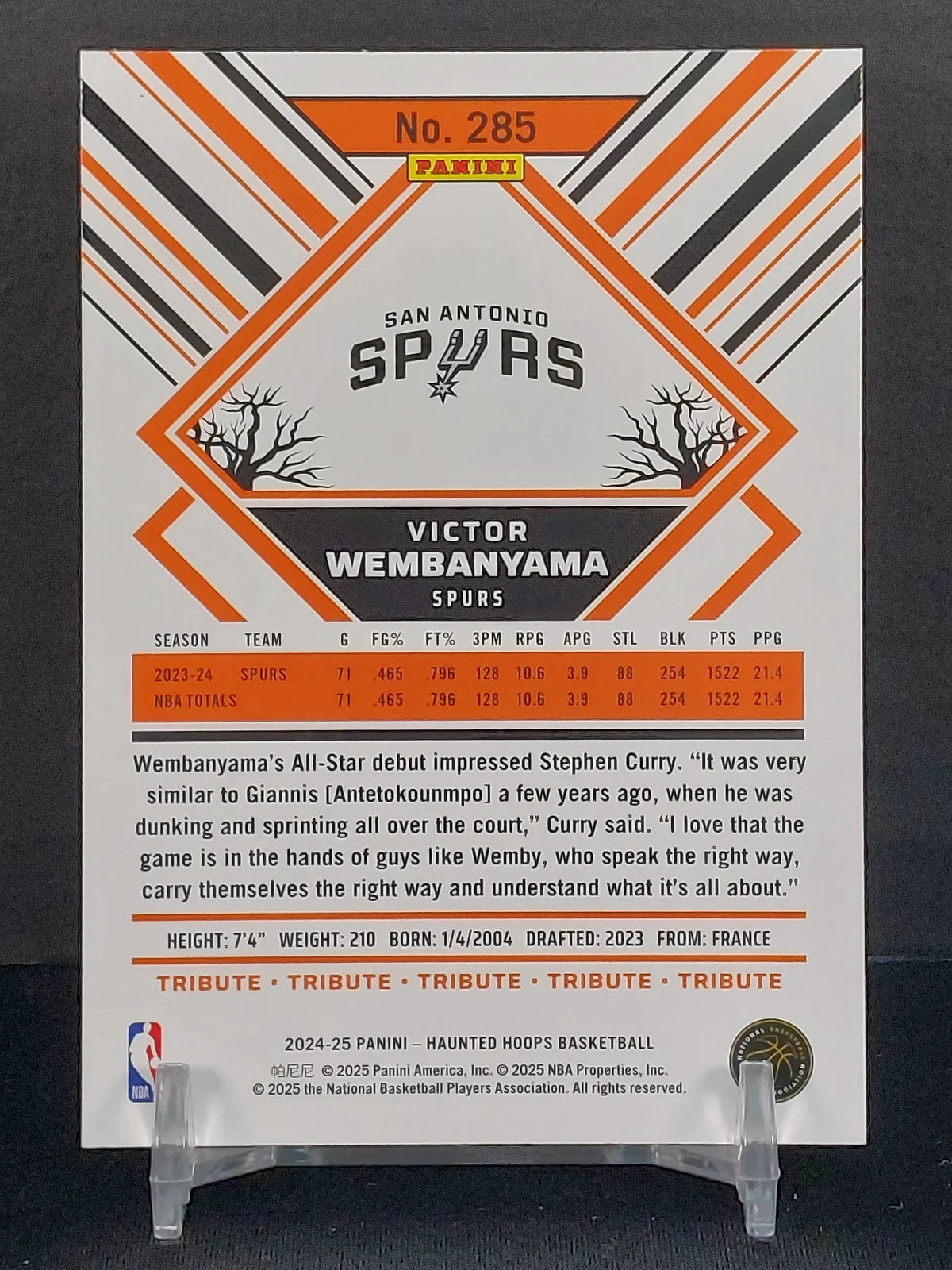 11 CARD NBA SUPERSTAR BUNDLE - 2024-25 Panini Haunted Hoops, Spooky Green Slime Parallel