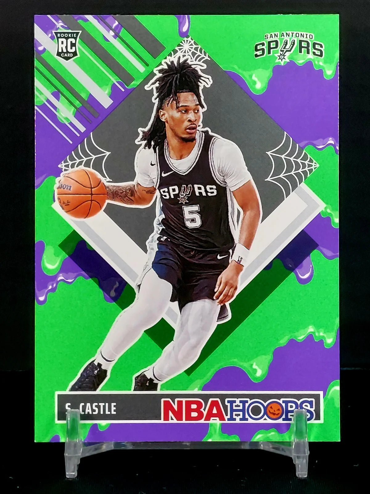 11 CARD NBA SUPERSTAR BUNDLE - 2024-25 Panini Haunted Hoops, Spooky Green Slime Parallel
