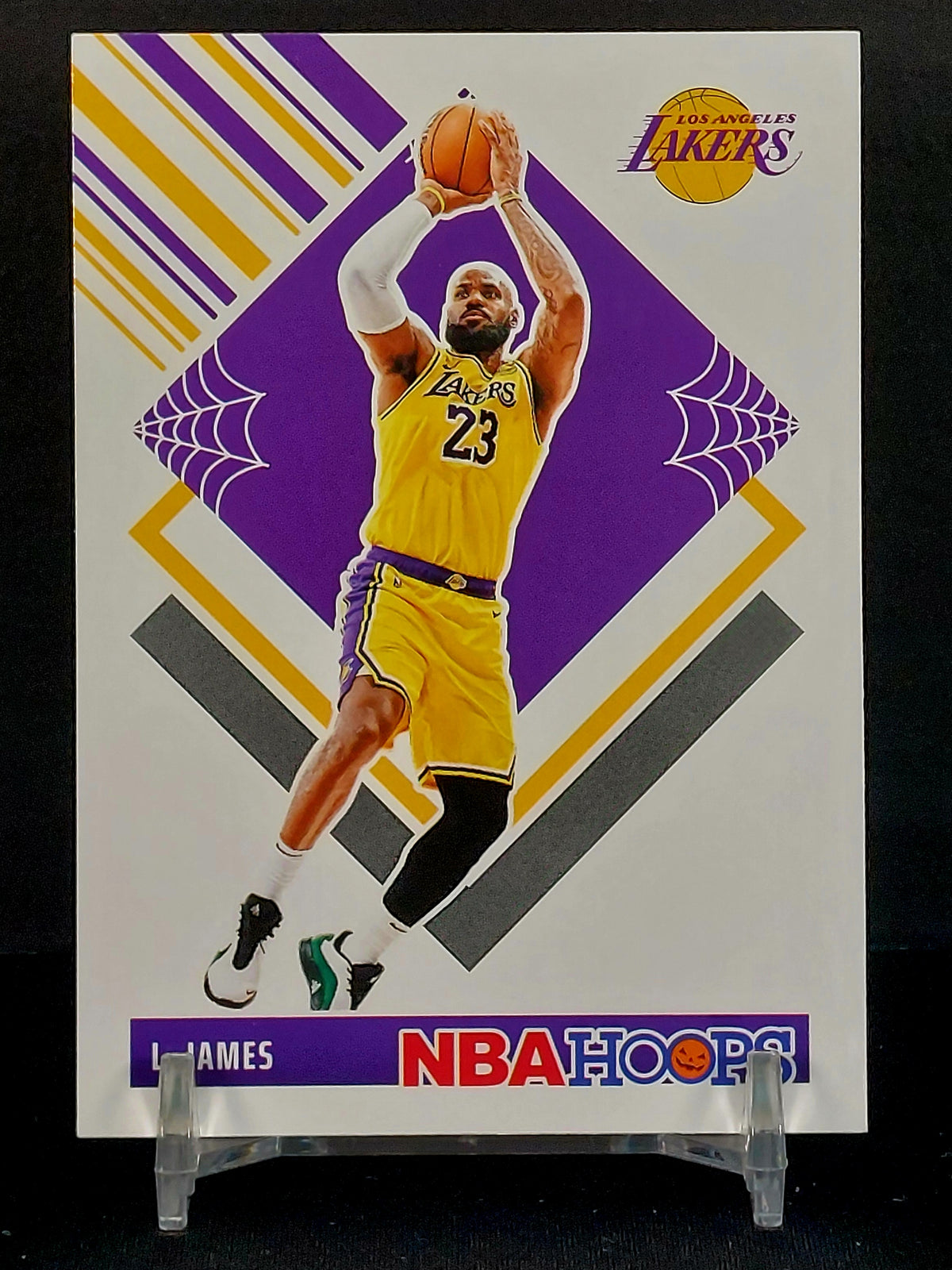 LEBRON JAMES 3 CARD BUNDLE - 2024-25 Panini Haunted Hoops, Spooky Green Slime, Orange Pumpkins and Tribute