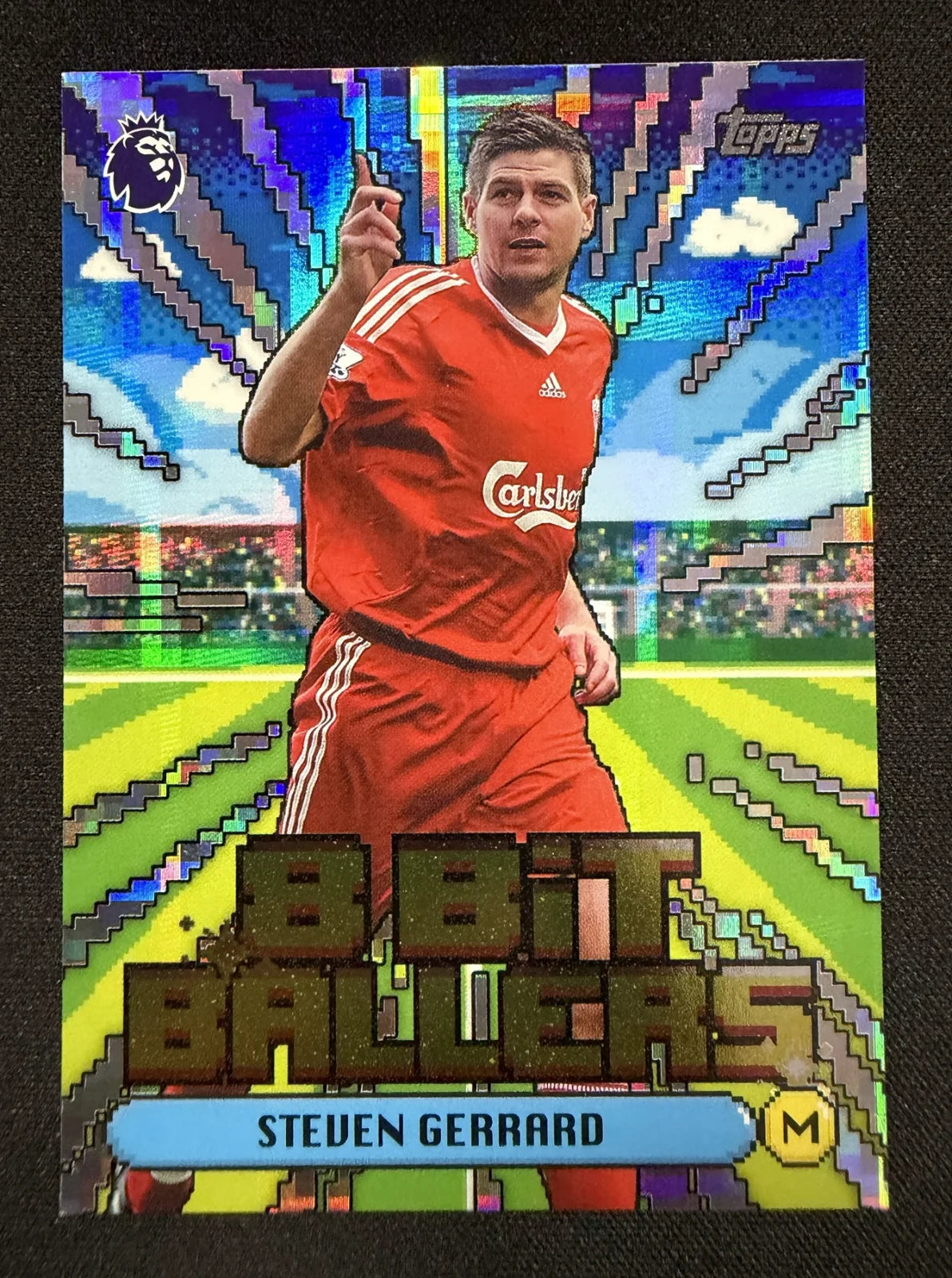 Steven Gerrard 8-Bit Ballers 8B 12 – Topps Premier League Flagship 26/27