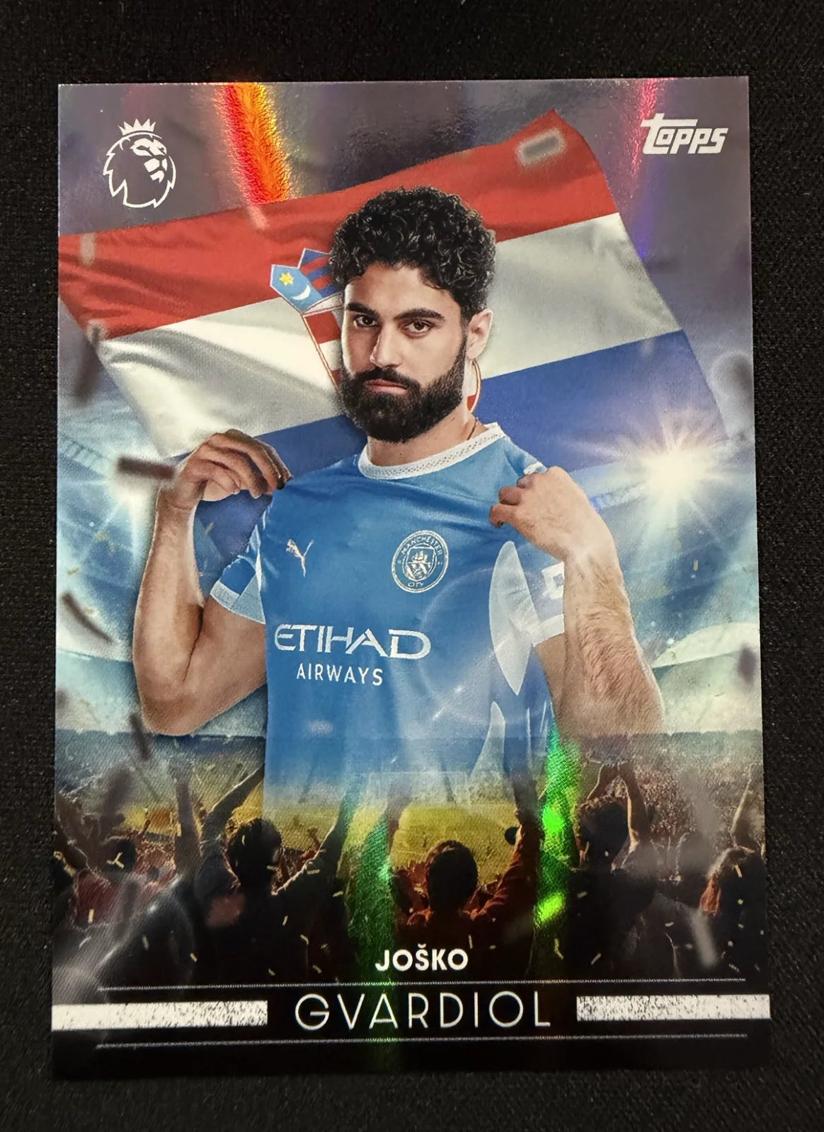 Josko Gvardiol Flying the Flag FF 17 – Topps Premier League Flagship 26/27