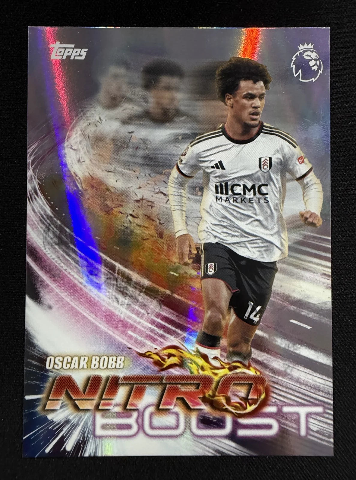 Oscar Bobb Nitro Boost NB 11 – Topps Premier League Flagship 26/27