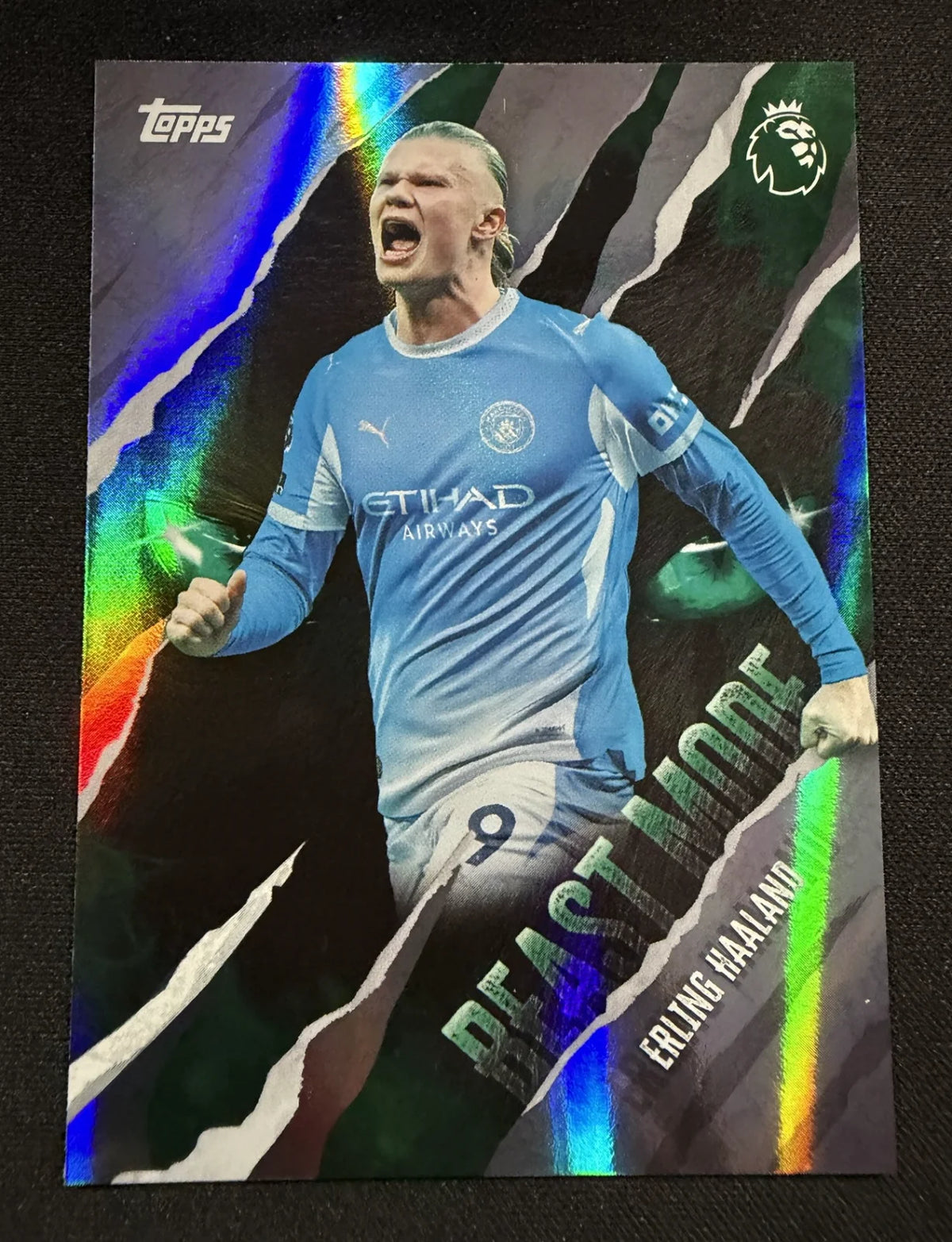 Erling Haaland Beast Mode BM 17 – Topps Premier League Flagship 26/27