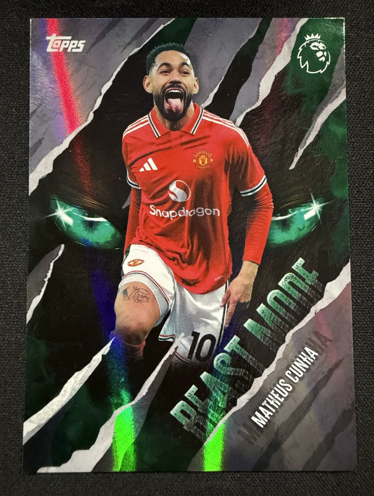 Matheus Cunha Beast Mode BM 18 – Topps Premier League Flagship 26/27