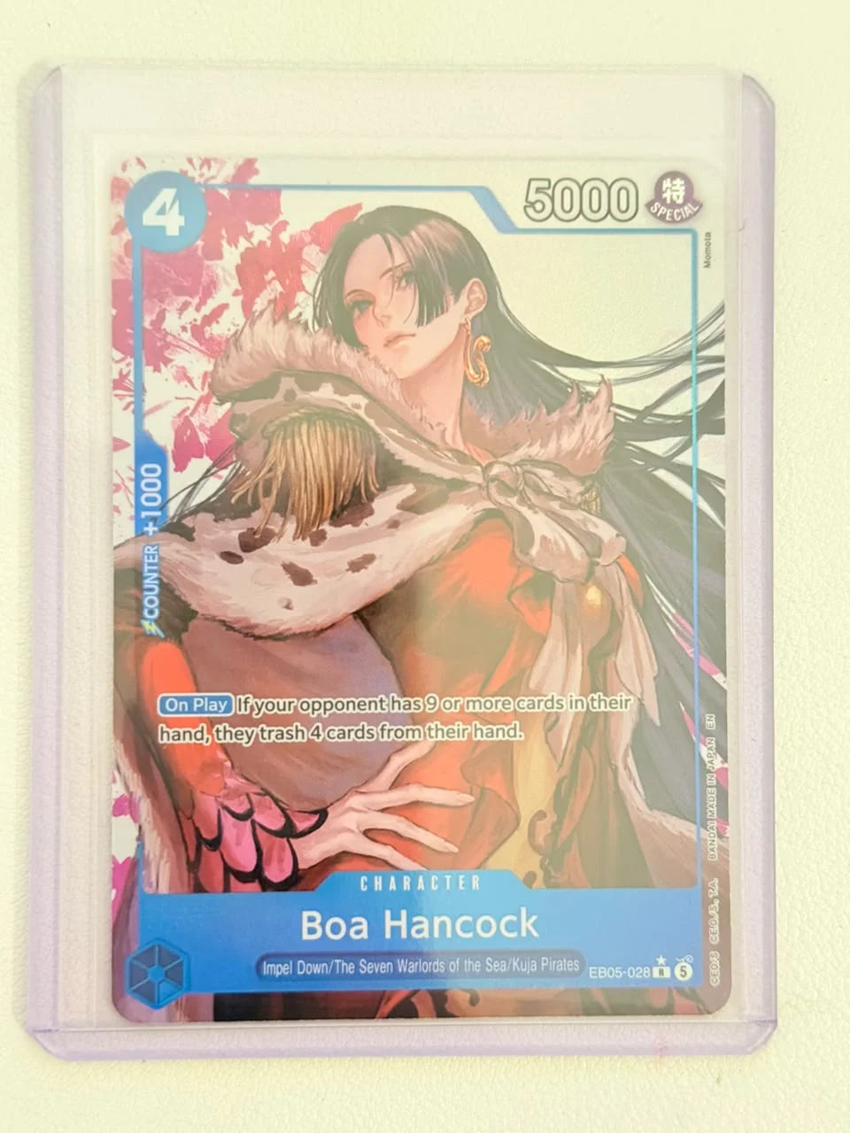 Boa Hancock (028) (Alternate Art) EB05-028 (Extra Booster: One Piece Heroine's Edition Vol. 2)