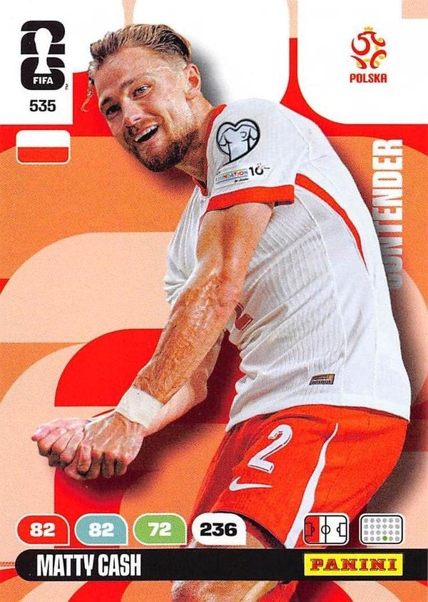 Panini Adrenalyn XL FIFA World Cup 2026 #535 Matty Cash