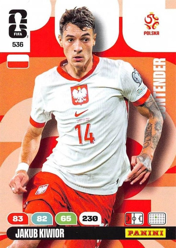 Panini Adrenalyn XL FIFA World Cup 2026 #536 Jakub Kiwior