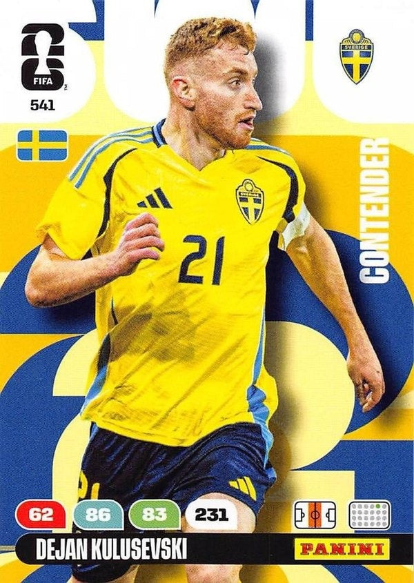 Panini Adrenalyn XL FIFA World Cup 2026 #541 Dejan Kulusevski