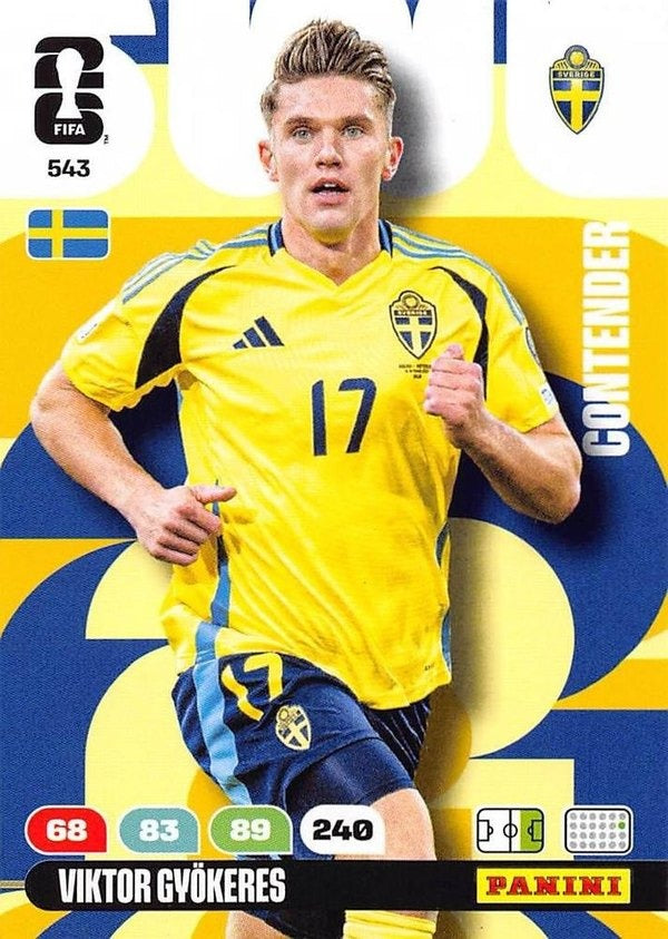 Panini Adrenalyn XL FIFA World Cup 2026 #543 Viktor Gyokeres