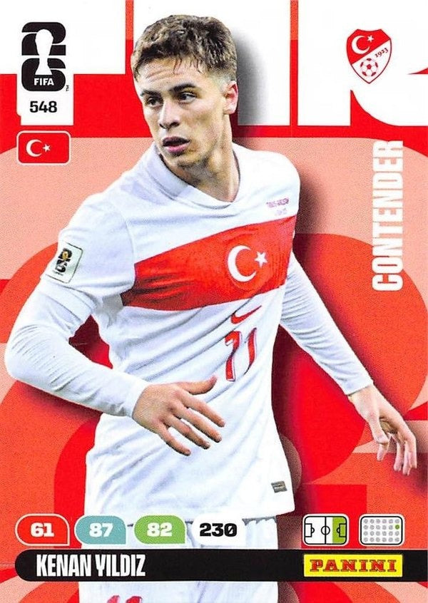 Panini Adrenalyn XL FIFA World Cup 2026 #548 Kenan Yildiz