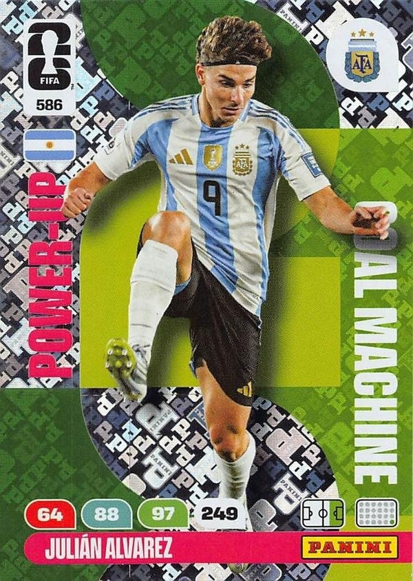 Panini Adrenalyn XL FIFA World Cup 2026 #586 Julian Alvarez – Goal Machines
