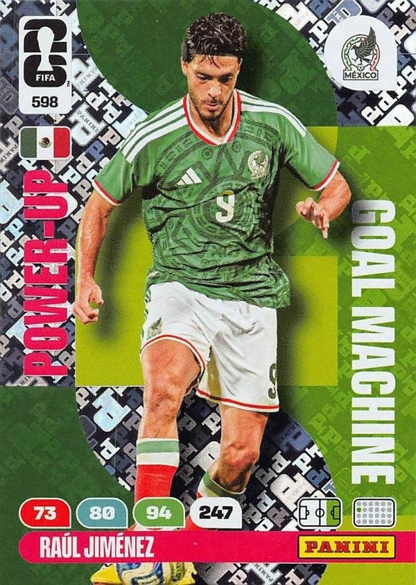 Panini Adrenalyn XL FIFA World Cup 2026 #598 Raul Jimenez – Goal Machines