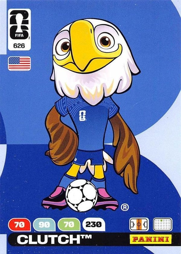 Panini Adrenalyn XL FIFA World Cup 2026 #626 Official Mascot - Clutch