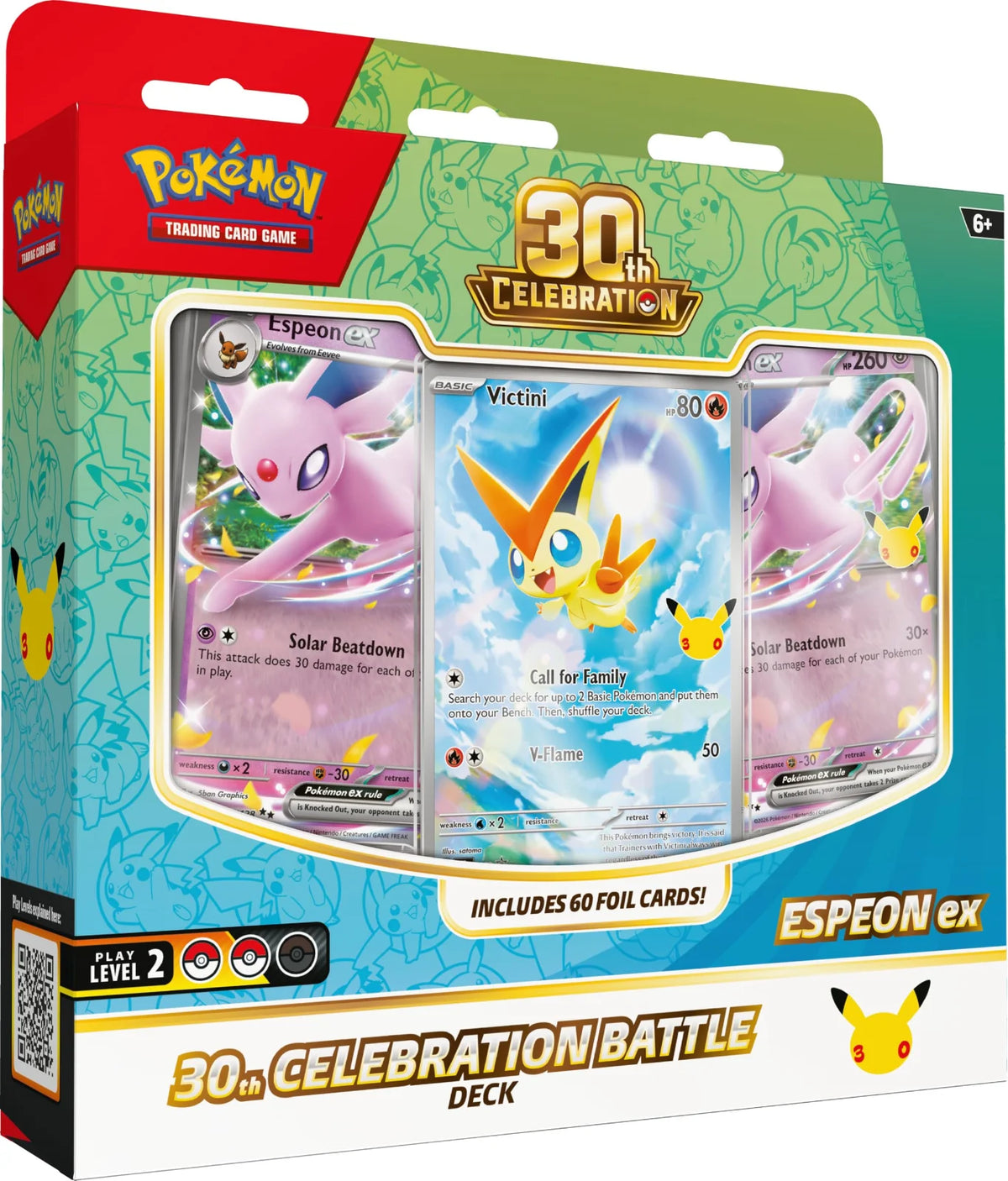 30th Celebration Battle Deck [Espeon ex] - ME: 30th Celebration (30C)