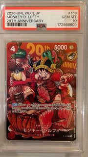 2026 ONE PIECE JP MONKEY D. LUFFY 29TH ANNIVERSARY
