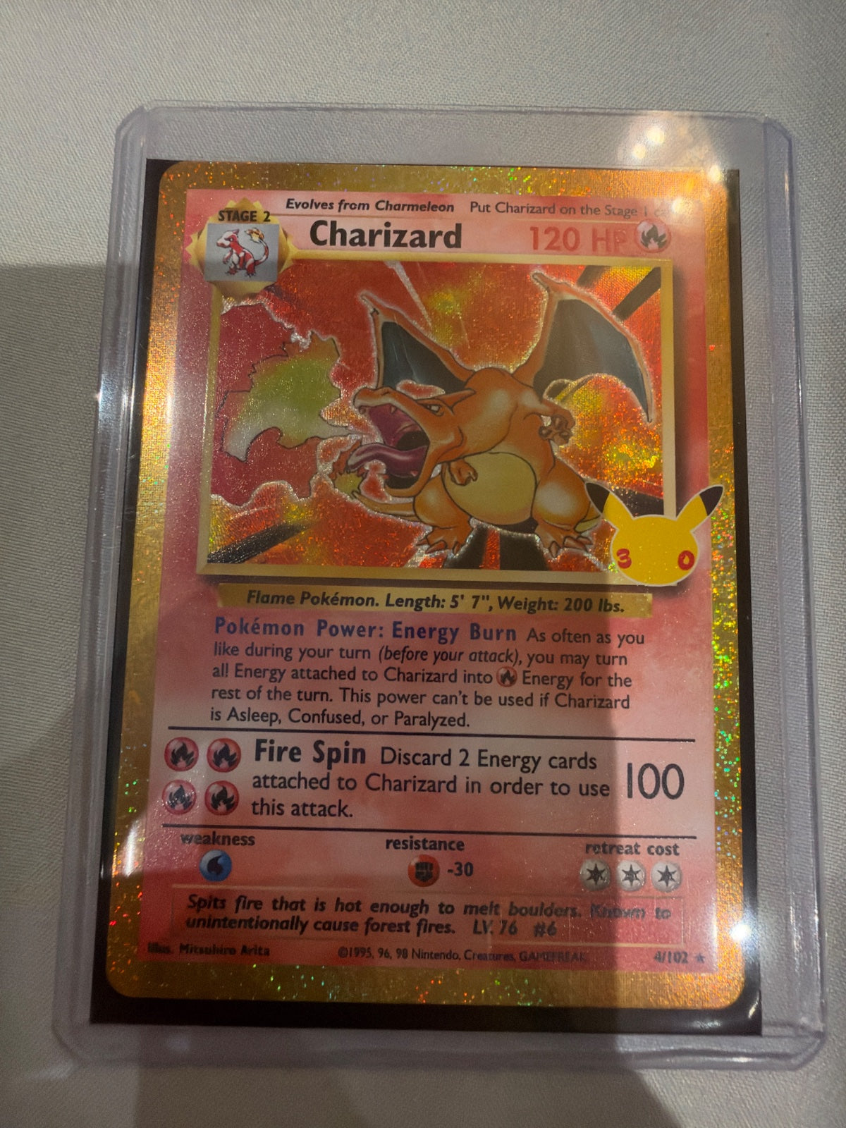 30th Celebration Classic Charizard
