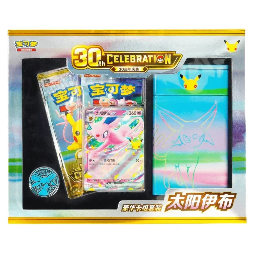Pokemon S-Chinese 30th Anniversary Premium Deck Set Espeon EX