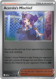 180/217 Acerola's Mischief - Reverse Holo - Ascended Heroes by Poké Zen DXB on MYNTED